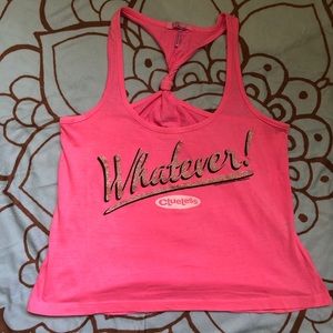 ✨NWOT! Clueless Knotted back tank | Size Medium